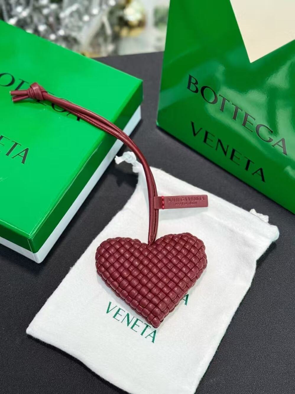 Bottega Veneta Heart Charm